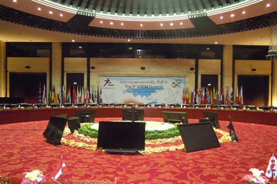 Système de conférence DSPPA a été utilisé avec succès dans le 9ème Sommet de l'ASEM
